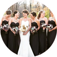 Black Bridesmaid Dresses