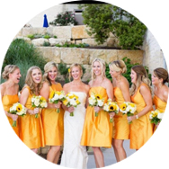 Yellow Bridesmaid Dresses
