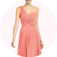 One Shoulder Bridesmaid Dresses