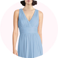 V-Neck Bridesmaid Dresses